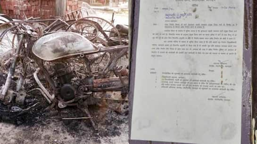 Bahraich Violence: Police Administration Prepares to Bulldoze muslims Houses