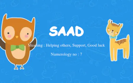Saad (साद) name Meaning (अर्थ)