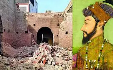 आगरा में 17वीं सदी की मुगल हवेली 'मुबारक मंजिल' पर चला बुलडोजर, अखिलेश यादव ने उठाए सवाल