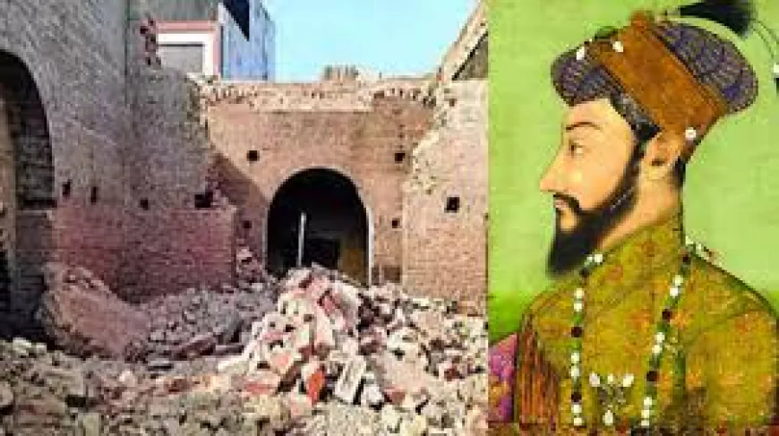 आगरा में 17वीं सदी की मुगल हवेली 'मुबारक मंजिल' पर चला बुलडोजर, अखिलेश यादव ने उठाए सवाल