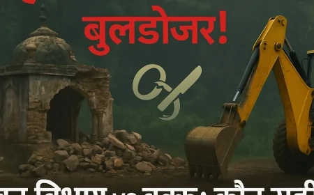 बहराइच में मजारों का ध्वस्तीकरण: वन विभाग और वक्फ के दावों की पड़ताल