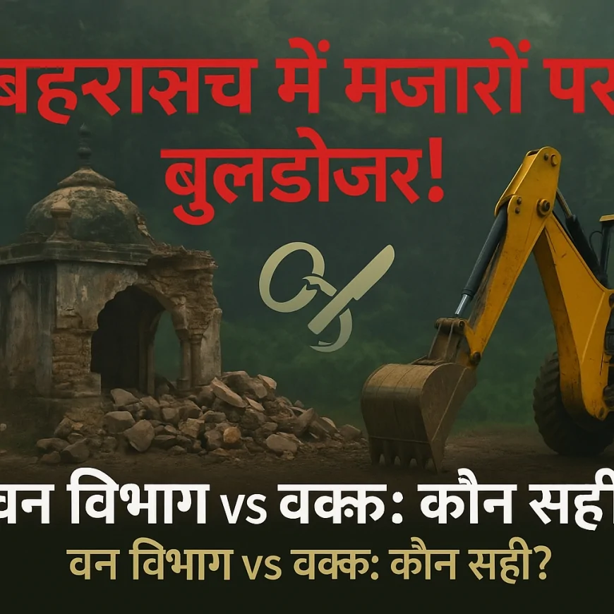 बहराइच में मजारों का ध्वस्तीकरण: वन विभाग और वक्फ के दावों की पड़ताल