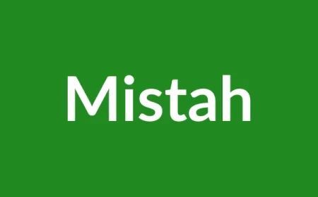 Mistah Name Meaning in English