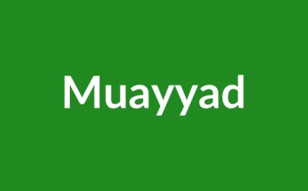 Muayyad Name Meaning in English