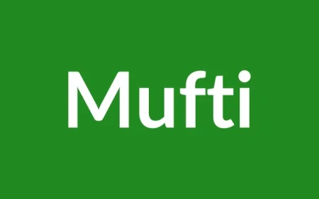 Mufti Name Meaning in English
