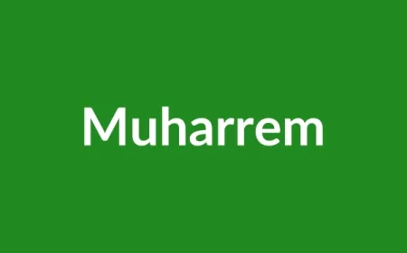 Muharrem Name Meaning in English