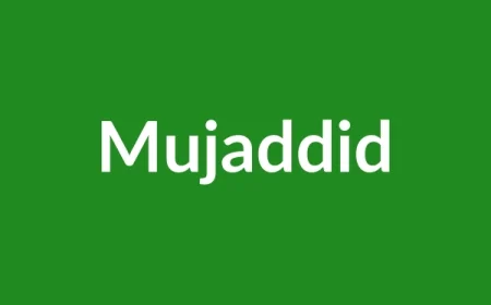 Mujaddid Name Meaning in English
