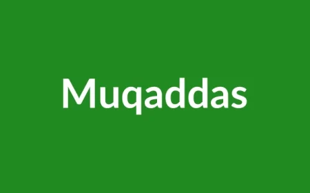Muqaddas Name Meaning in English