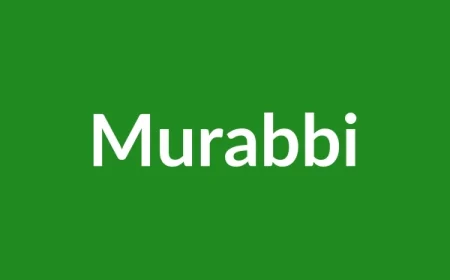 Murabbi Name Meaning in English