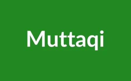 Muttaqi Name Meaning in English