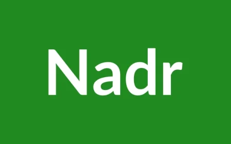 Nadr Name Meaning in English