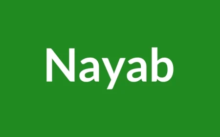 Nayab Name Meaning in English
