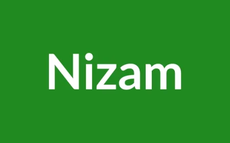Nizam Name Meaning in English