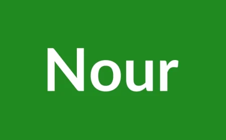 Nour Name Meaning in English