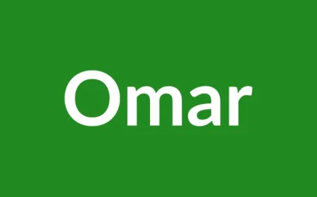 Omar Name Meaning in English