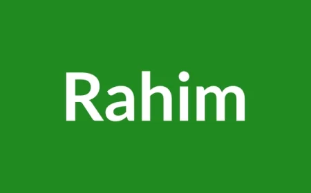 Rahim Name Meaning in English