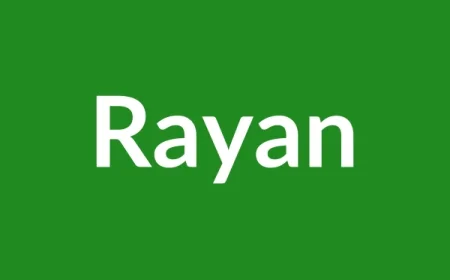 Rayan Name Meaning in English