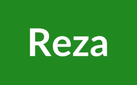 Reza Name Meaning in English