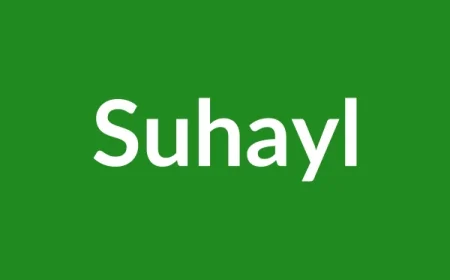 Suhayl Name Meaning in English