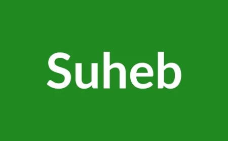 Suheb Name Meaning in English