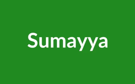 Sumayya Name Meaning in English