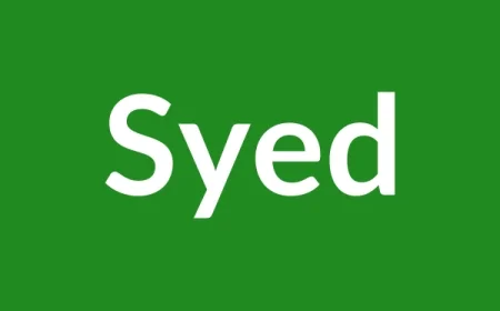 Syed Name Meaning in English