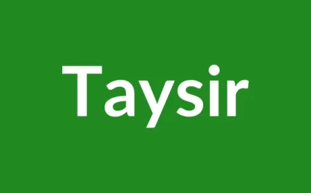 Taysir Name Meaning in English