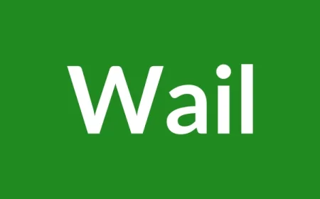 Wail Name Meaning in English