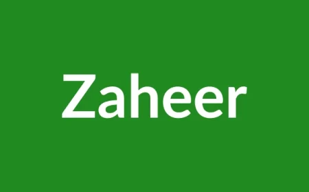 Zaheer Name Meaning in English