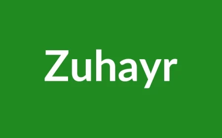 Zuhayr Name Meaning in English