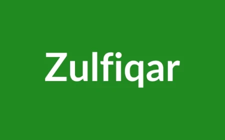 Zulfiqar Name Meaning in English