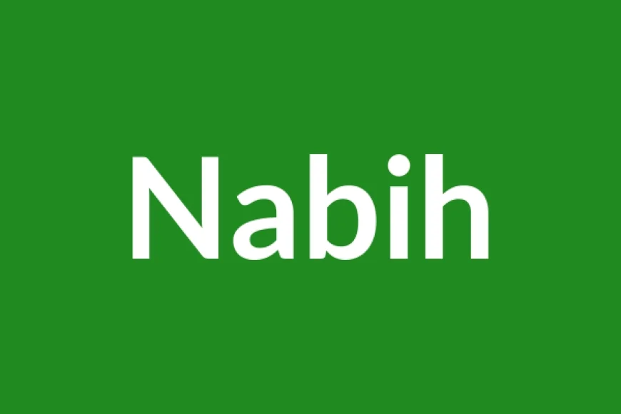 Nabih Name Meaning in English