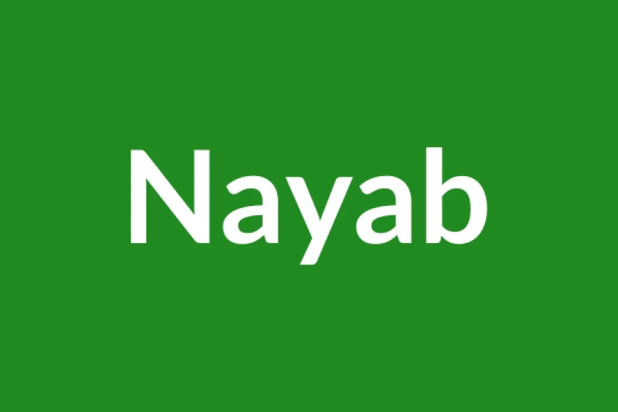 Nayab Name Meaning in English