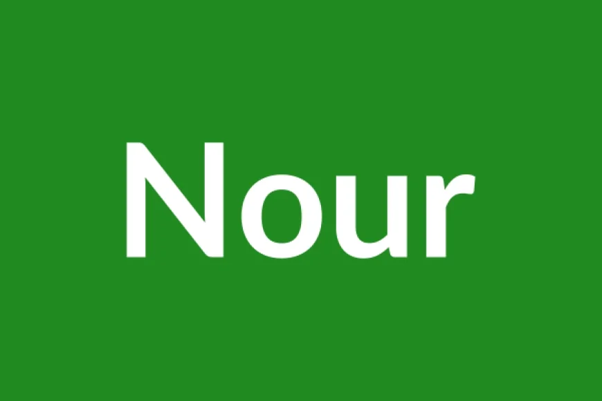 Nour Name Meaning in English