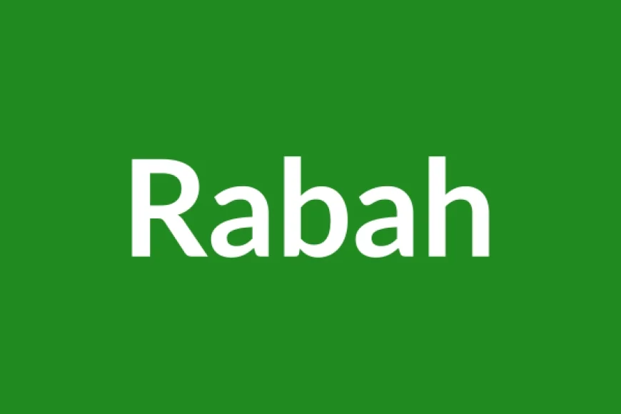 Rabah Name Meaning in English