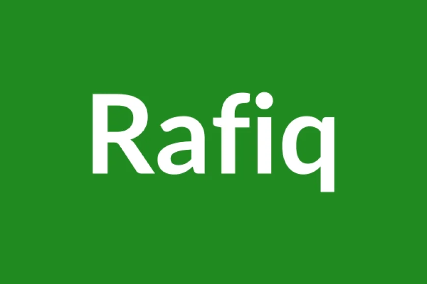 Rafiq Name Meaning in English