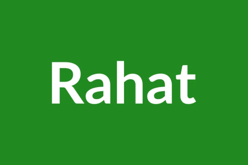 Rahat Name Meaning in English