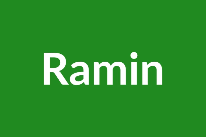 Ramin Name Meaning in English