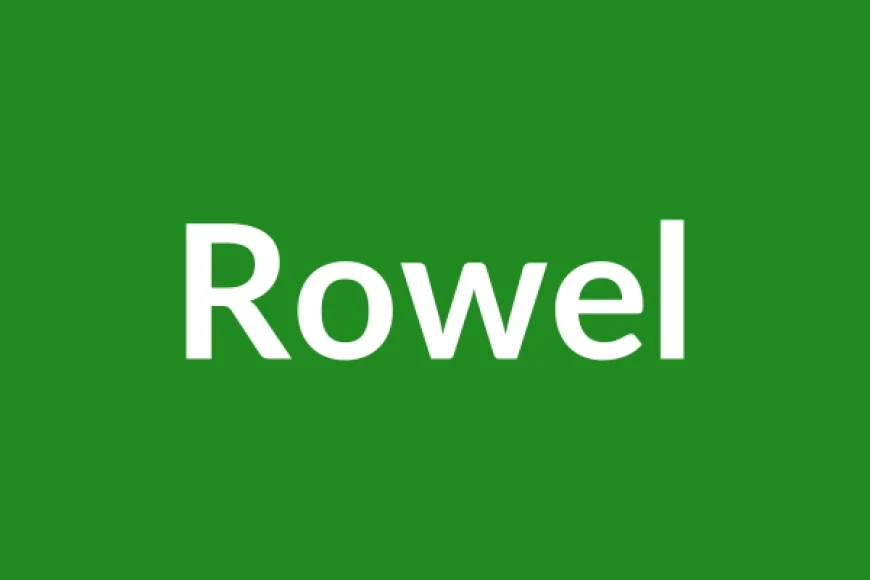 Rowel Name Meaning in English