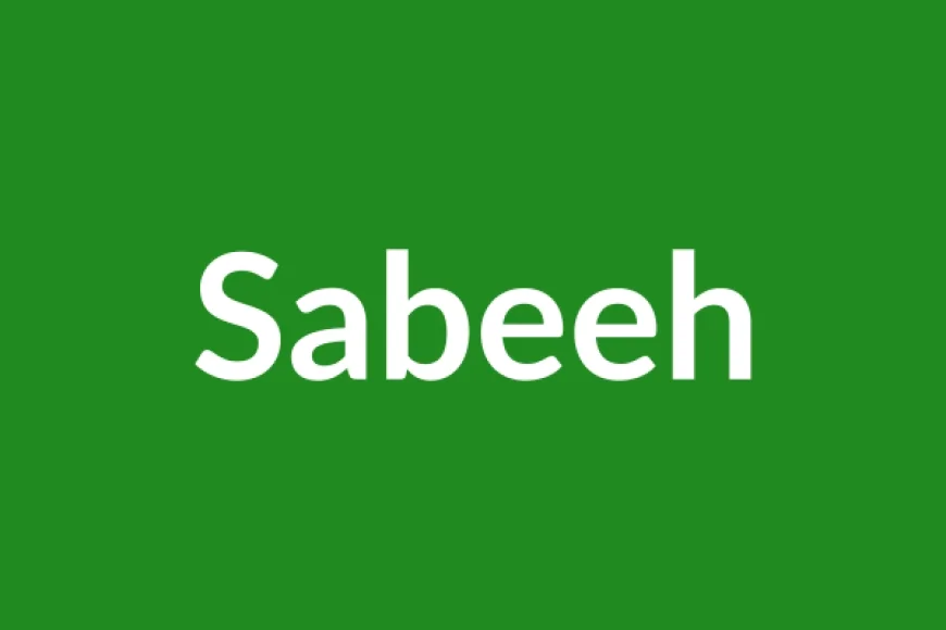 Sabeeh Name Meaning in English