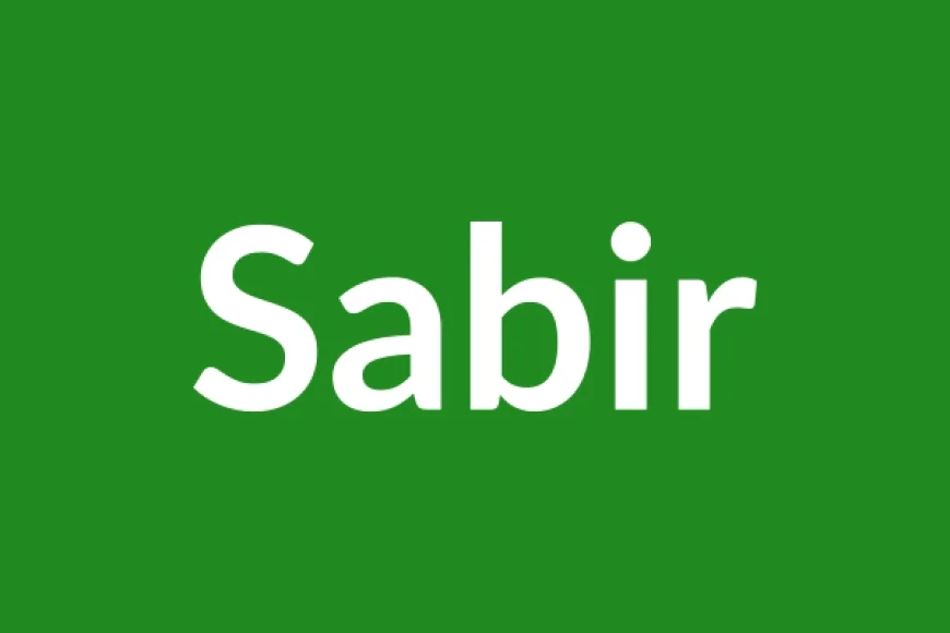 Sabir Name Meaning in English