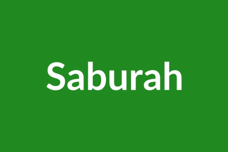 Saburah Name Meaning in English