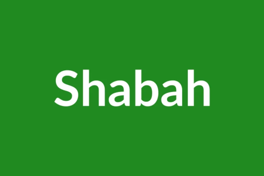 Shabah Name Meaning in English