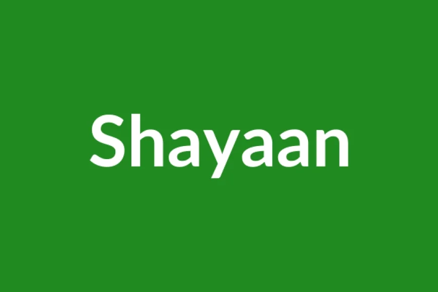 Shayaan Name Meaning in English