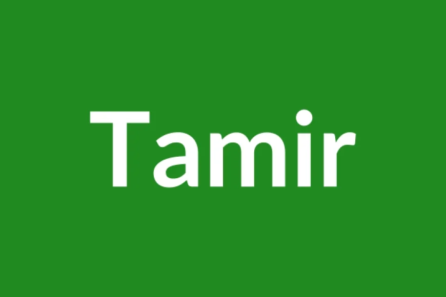 Tamir Name Meaning in English