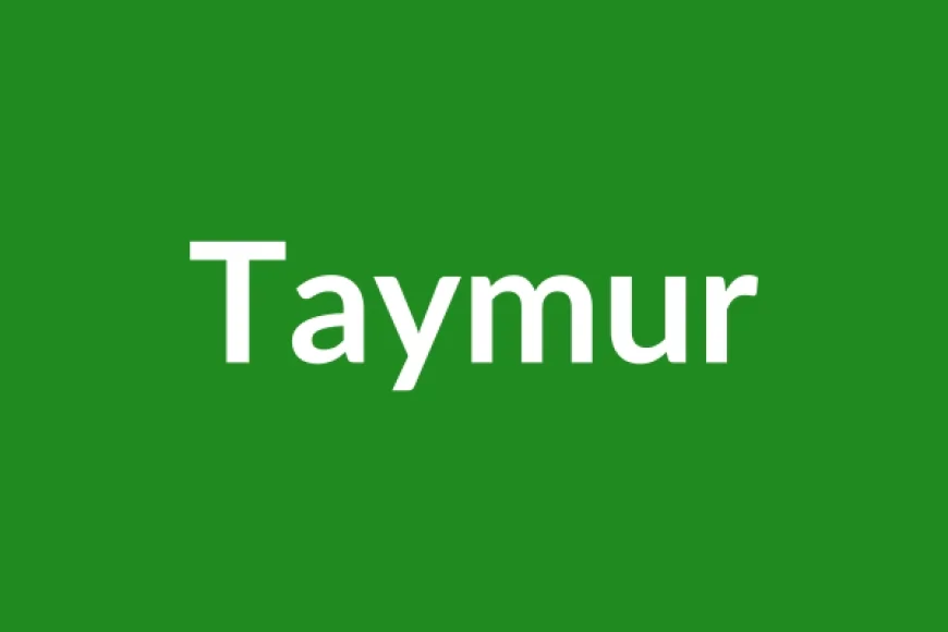 Taymur Name Meaning in English