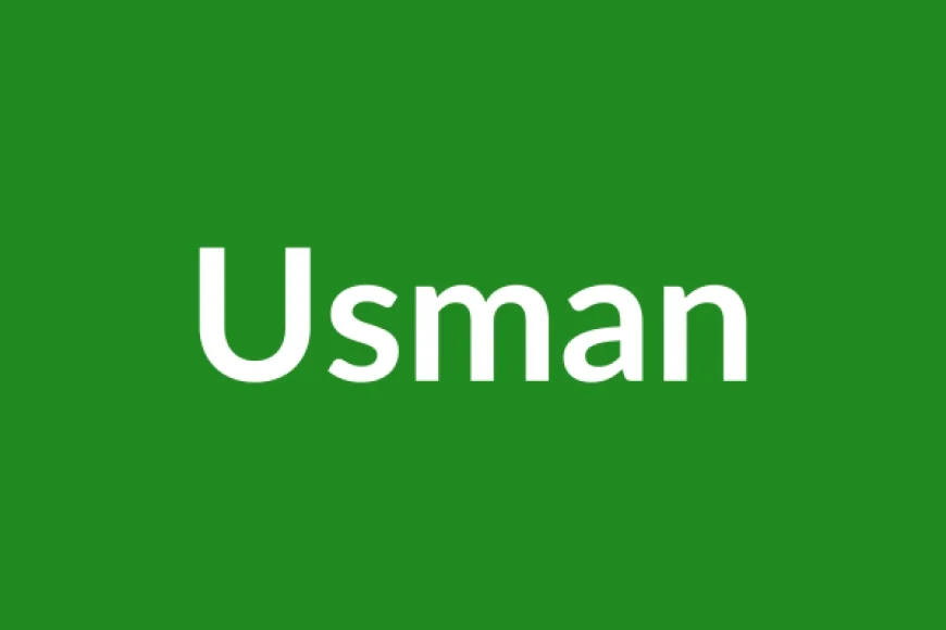 Usman Name Meaning in English