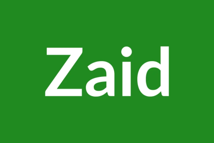 Zaid Name Meaning in English