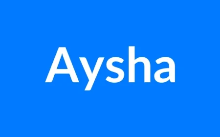 Aysha नाम का मतलब | Aysha Name Meaning in Hindi