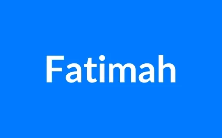 Fatimah नाम का मतलब | Fatimah Name Meaning in Hindi
